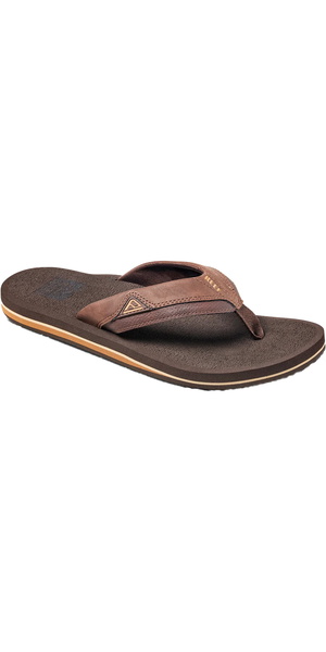 2026 Reef Mens Cushion Dawn Flip Flops CI5743 - Brown